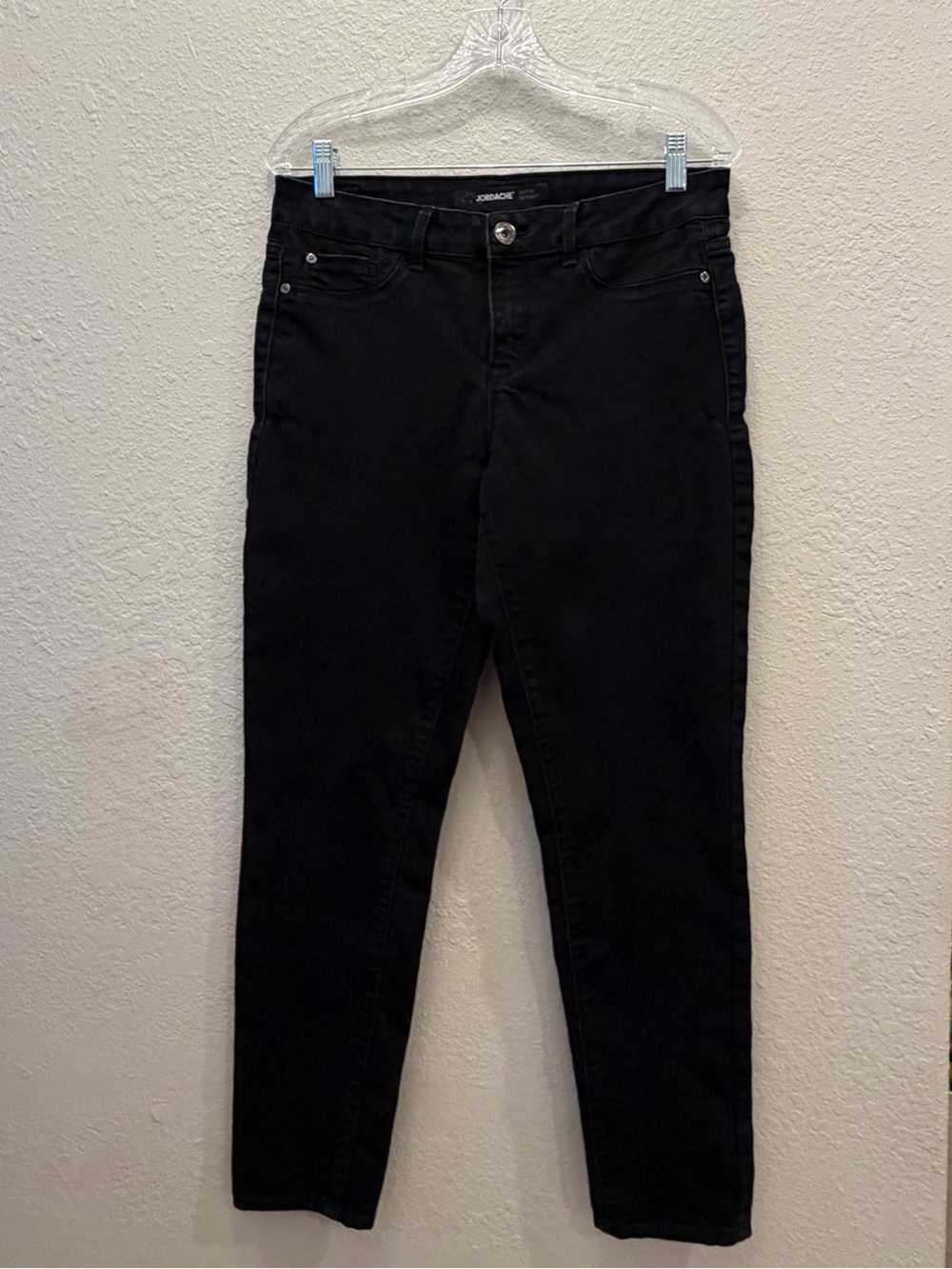 Jordache Super Skinny Black Jeans Women’s Size 10 High Rise Stretch